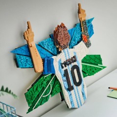 LEGO Editions 43018 Lionel Messi – La Célébration - Jeu Ado des 14