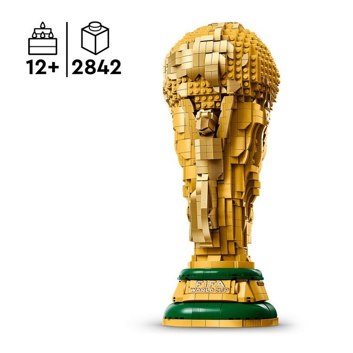 LEGO Editions 43020 Trophée Officiel de la Coupe du Monde de la FIFA - Maquette des 12 ans