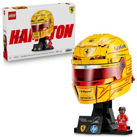 LEGO Editions 43022 Scuderia Ferrari HP Casque de Lewis Hamilton - Maq