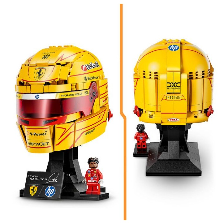 LEGO Editions 43022 Scuderia Ferrari HP Casque de Lewis Hamilton - Maquette de Produit F1 LEGO Editions 43022 Scuderia Ferrari HP Casque de Lewis Hamilton - Maquette de Produit F1