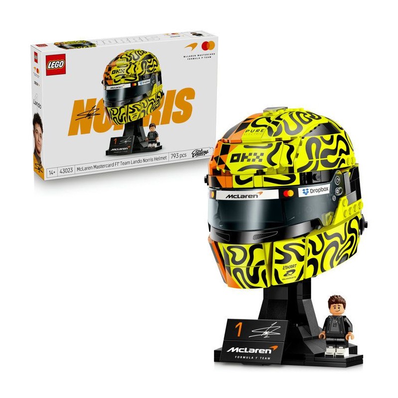 LEGO Editions 43023 McLaren Mastercard F1 Team Casque de Lando Norris
