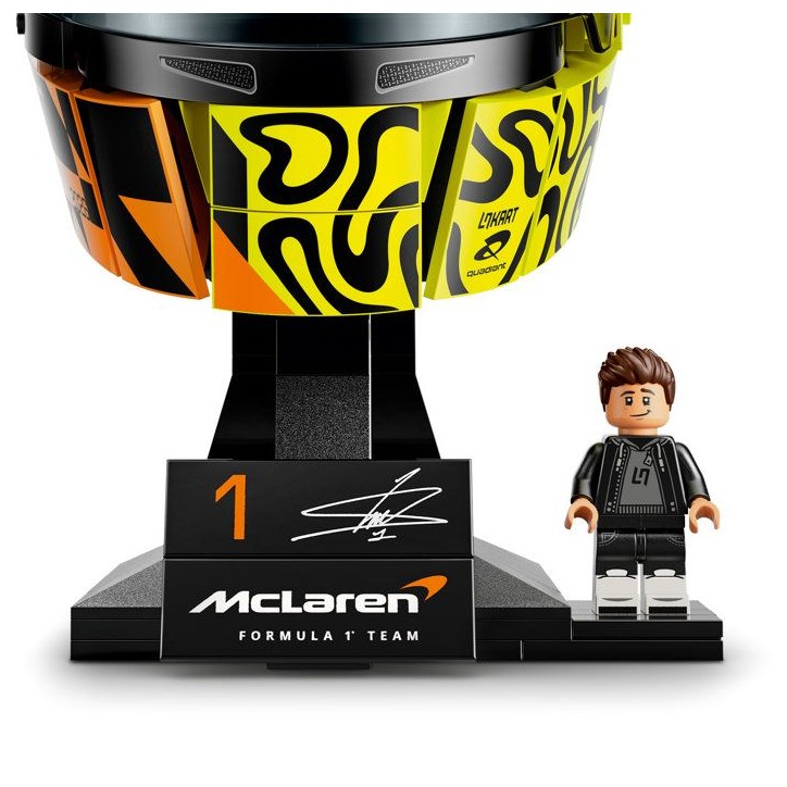 LEGO Editions 43023 McLaren Mastercard F1 Team Casque de Lando Norris - Maquette Collector
