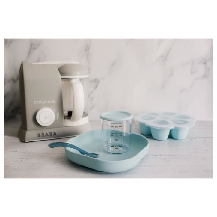 Robot cuiseur - BEABA - Babycook Solo - 1100 ml - Gris