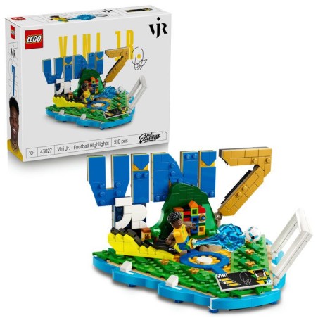 LEGO Editions 43027 Vinicius Jr. – Best Of - Jeu 10 ans - Décoratio