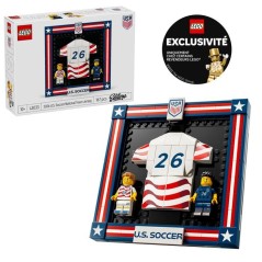 LEGO Editions 43033 Maillot 2026 de l'Équipe Nationale Américaine de