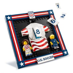 LEGO Editions 43033 Maillot 2026 de l'Équipe Nationale Américaine de