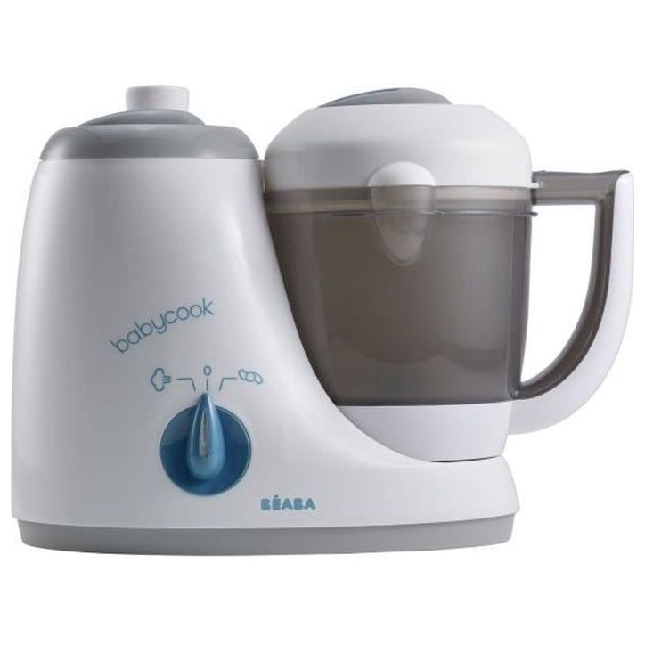 BÉABA - Babycook Original - Robot Bébé 4 en 1 Mixeur-Cuiseur - Cuisson Vapeur - Décongélation