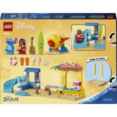 LEGO | Disney 43280 Jeux de Plage avec Lilo et Stitch - Jouet Éducati