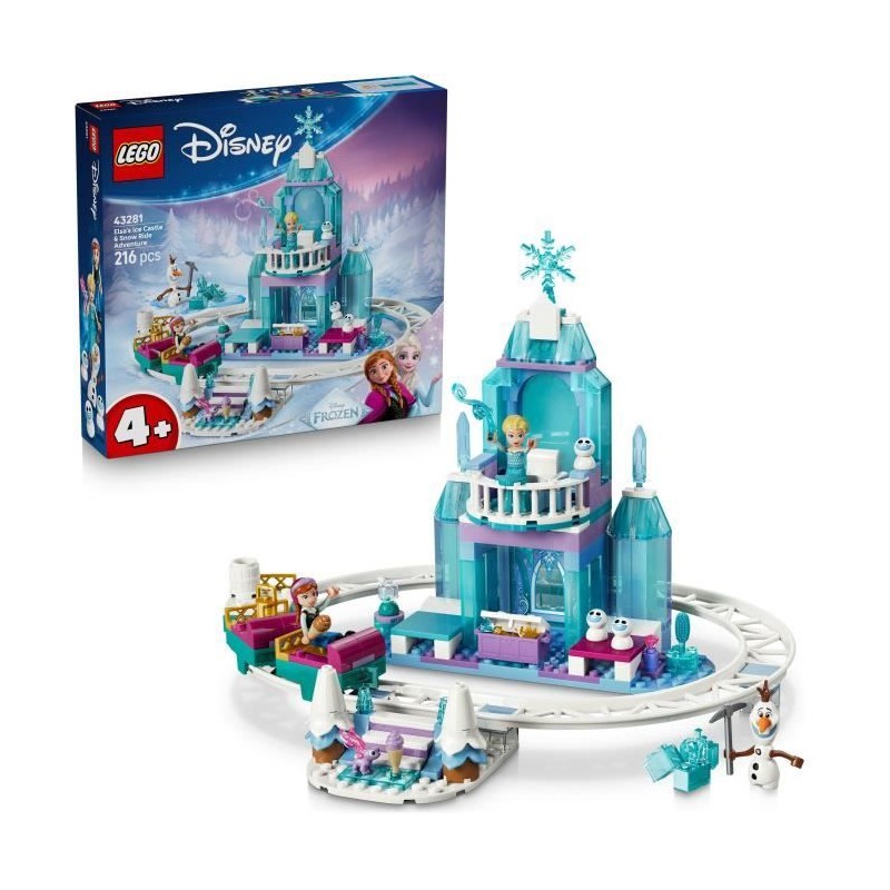 LEGO | Disney La Reine des Neiges 43281 Le Château de Glace et la Pis