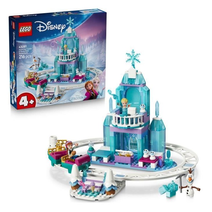 LEGO | Disney La Reine des Neiges 43281 Le Château de Glace et la Piste Enneigée d'Elsa LEGO | Disney La Reine des Neiges 43281 Le Château de Glace et la Piste Enneigée d'Elsa