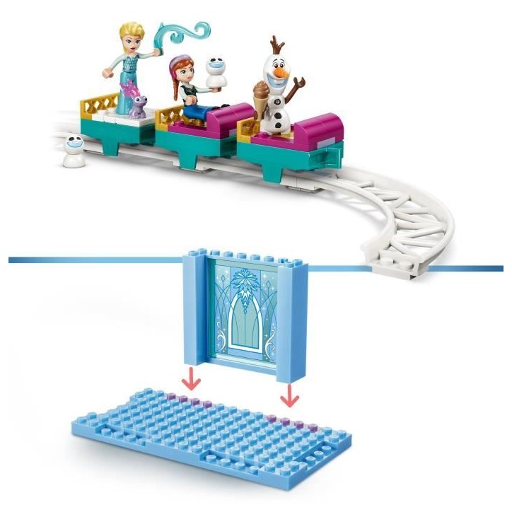 LEGO | Disney La Reine des Neiges 43281 Le Château de Glace et la Piste Enneigée d'Elsa LEGO | Disney La Reine des Neiges 43281 Le Château de Glace et la Piste Enneigée d'Elsa