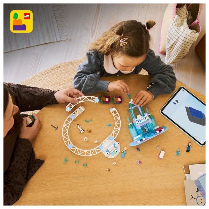 LEGO | Disney La Reine des Neiges 43281 Le Château de Glace et la Piste Enneigée d'Elsa LEGO | Disney La Reine des Neiges 43281 Le Château de Glace et la Piste Enneigée d'Elsa