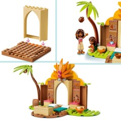 LEGO | Disney Vaiana 43282 Maison de Village et Pirogue de Vaiana - Jo