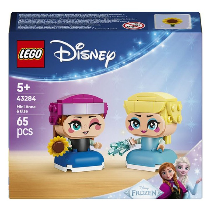 LEGO | Disney La Reine des Neiges 43284 Anna et Elsa Miniatures - Jeu de Construction LEGO | Disney La Reine des Neiges 43284 Anna et Elsa Miniatures - Jeu de Construction