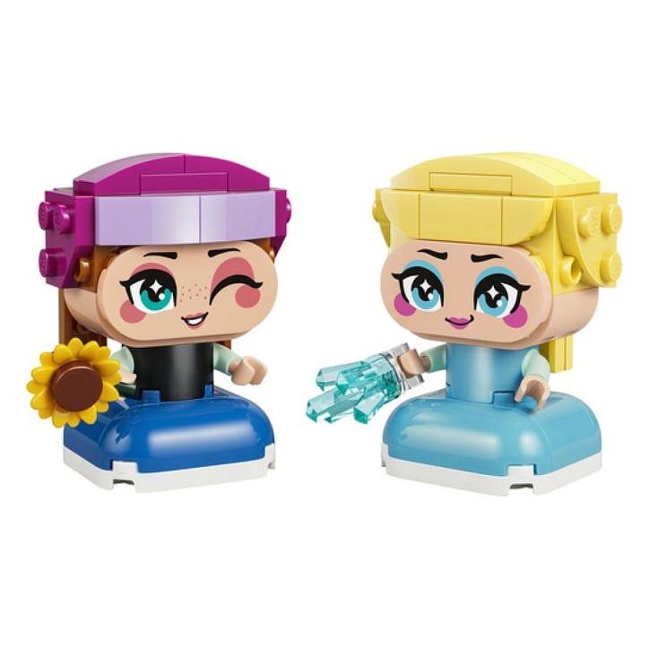 LEGO | Disney La Reine des Neiges 43284 Anna et Elsa Miniatures - Jeu de Construction LEGO | Disney La Reine des Neiges 43284 Anna et Elsa Miniatures - Jeu de Construction