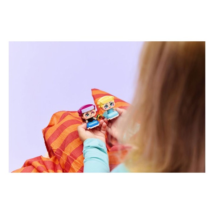 LEGO | Disney La Reine des Neiges 43284 Anna et Elsa Miniatures - Jeu de Construction LEGO | Disney La Reine des Neiges 43284 Anna et Elsa Miniatures - Jeu de Construction