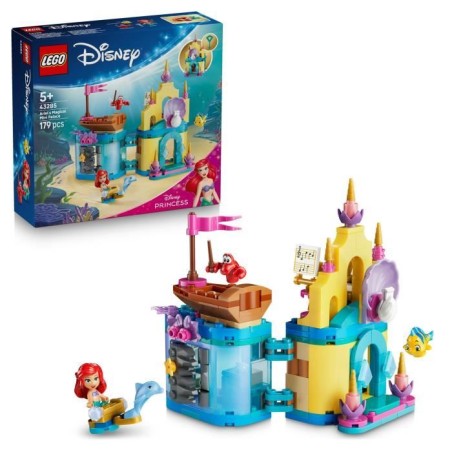 LEGO | Disney Princess 43285 Le Palais Magique d'Ariel Miniature - Jeu