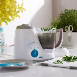BÉABA - Babycook Original - Robot Bébé 4 en 1 Mixeur-Cuiseur - Cuis