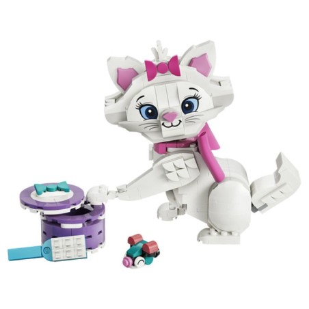 LEGO | Disney 43286 L'Adorable Marie Les Aristochats - Jouet Chat des 7 ans - Idée Cadeau