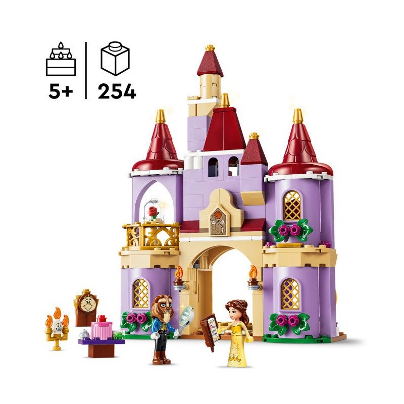 LEGO | Disney Princess 43289 Le Château Enchanté de la Belle et la B