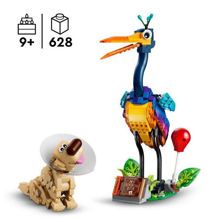 LEGO | Disney et Pixar 43290 Kevin et Doug - Figurine d'Oiseau a Construire des 9 ans LEGO | Disney et Pixar 43290 Kevin et Doug - Figurine d'Oiseau a Construire des 9 ans