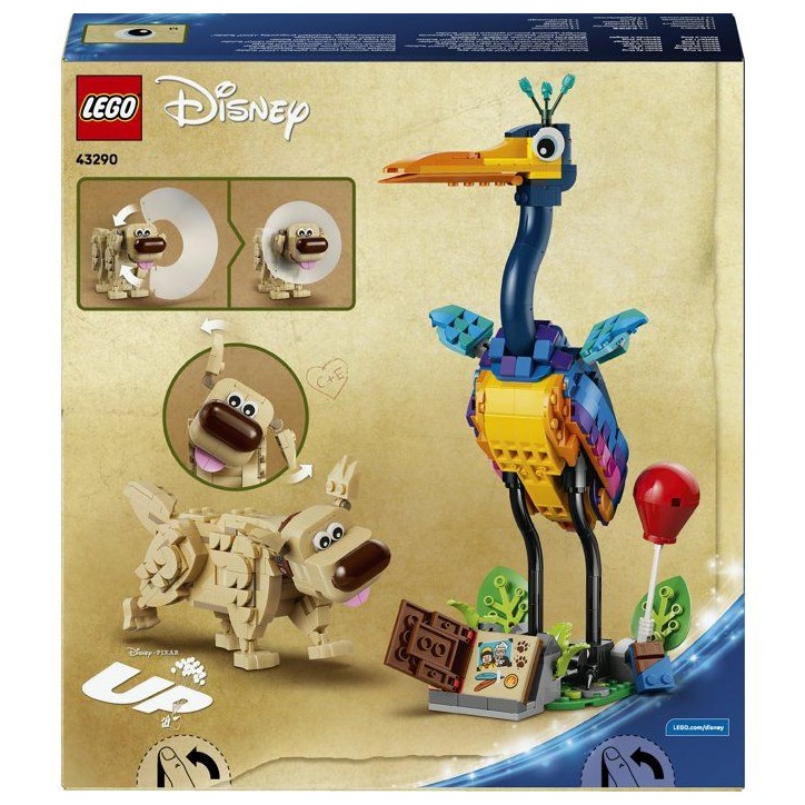 LEGO | Disney et Pixar 43290 Kevin et Doug - Figurine d'Oiseau a Construire des 9 ans LEGO | Disney et Pixar 43290 Kevin et Doug - Figurine d'Oiseau a Construire des 9 ans