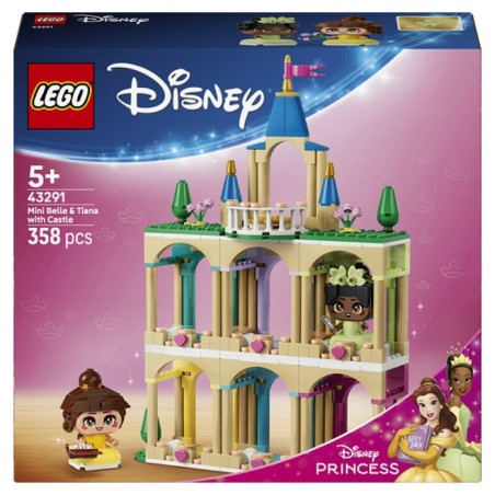 LEGO | Disney Princess 43291 Belle et Tiana Miniatures avec un Châtea