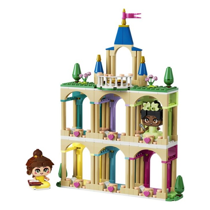 LEGO | Disney Princess 43291 Belle et Tiana Miniatures avec un Château - Jouet des 5 ans