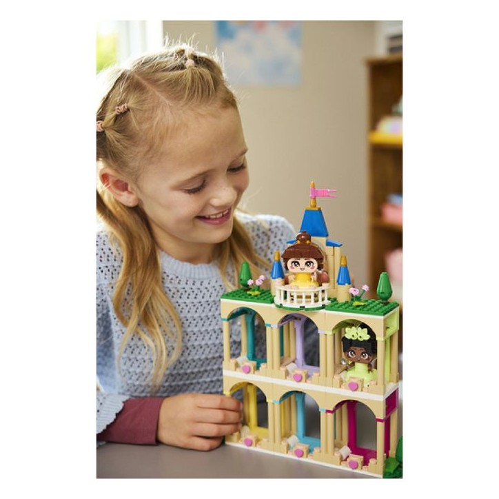LEGO | Disney Princess 43291 Belle et Tiana Miniatures avec un Château - Jouet des 5 ans
