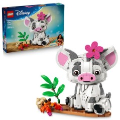 LEGO | Disney Vaiana 43292 Pua - Jouet de Construction des 9 ans - Dé