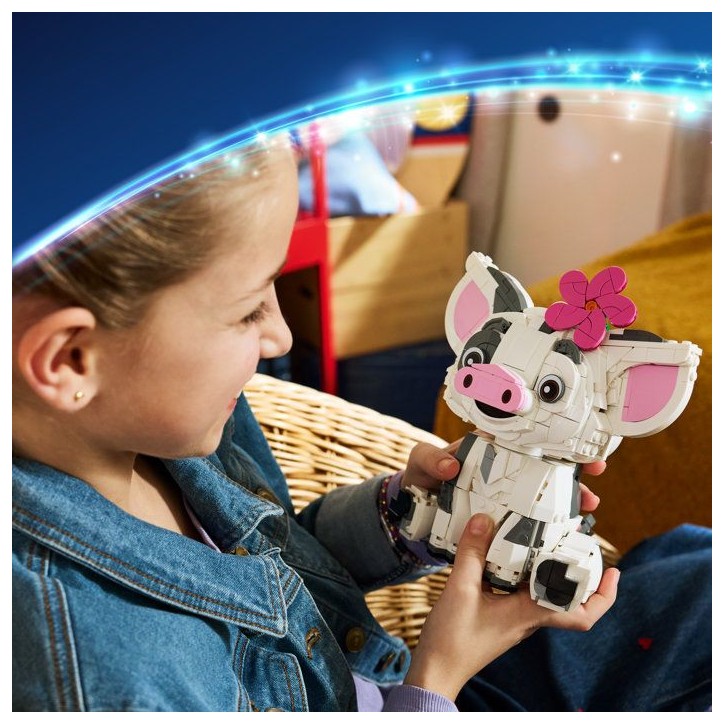 LEGO | Disney Vaiana 43292 Pua - Jouet de Construction des 9 ans - Décoration Petit Cochon LEGO | Disney Vaiana 43292 Pua - Jouet de Construction des 9 ans - Décoration Petit Cochon