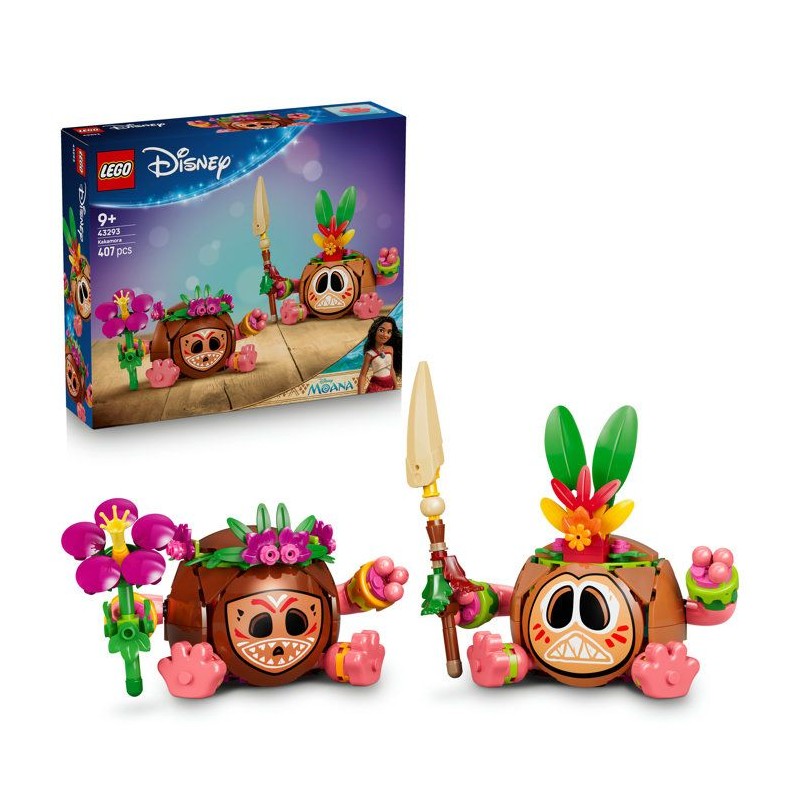 LEGO | Disney Vaiana 43293 Kakamora - Jouet de Construction pour Fille