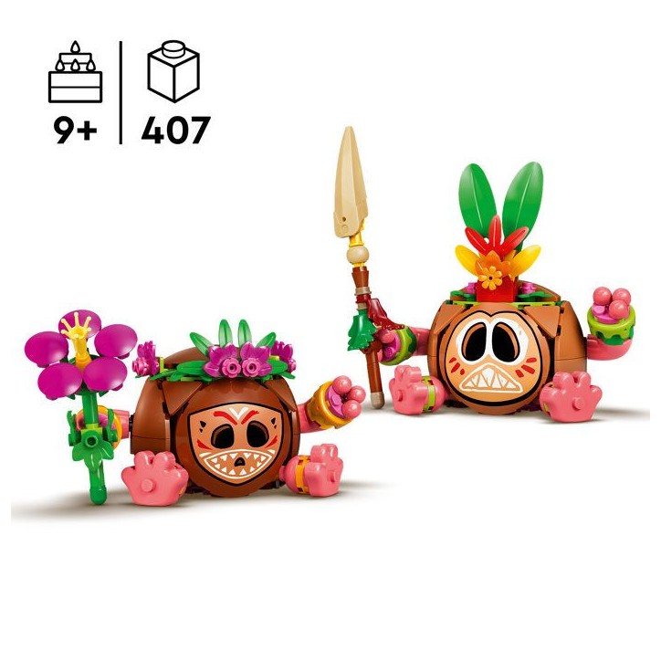 LEGO | Disney Vaiana 43293 Kakamora - Jouet de Construction pour Fille ou Garçon des 9 ans LEGO | Disney Vaiana 43293 Kakamora - Jouet de Construction pour Fille ou Garçon des 9 ans