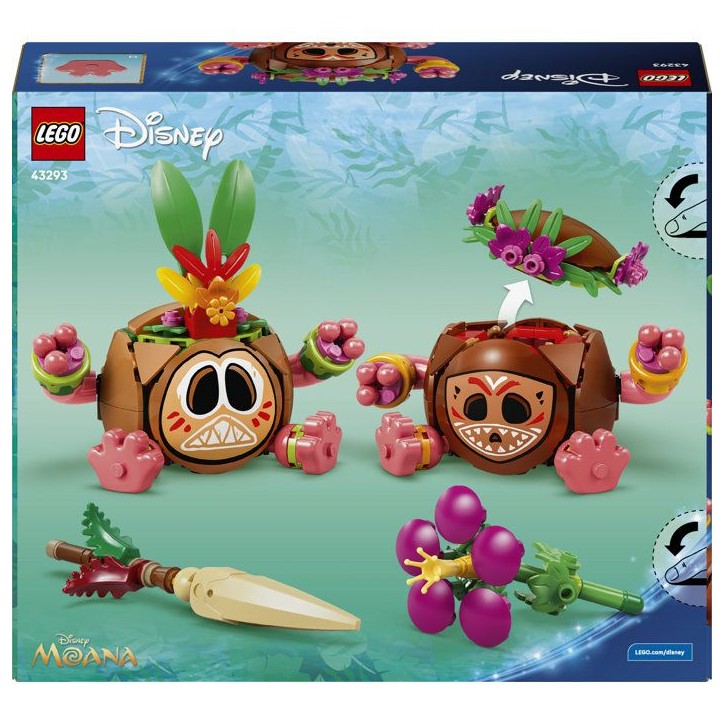 LEGO | Disney Vaiana 43293 Kakamora - Jouet de Construction pour Fille ou Garçon des 9 ans LEGO | Disney Vaiana 43293 Kakamora - Jouet de Construction pour Fille ou Garçon des 9 ans