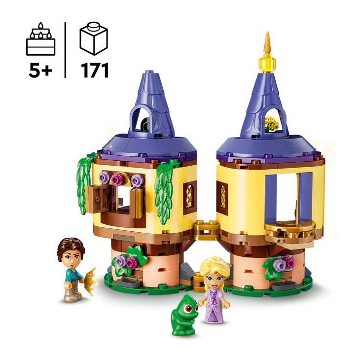 LEGO | Disney Princess 43294 La Tour de Raiponce - Jeu de Construction des 5 ans - Cadeau LEGO | Disney Princess 43294 La Tour de Raiponce - Jeu de Construction des 5 ans - Cadeau