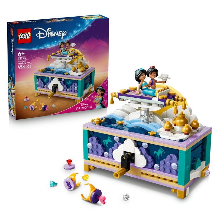 LEGO | Disney Princess 43295 La Boîte a Bijoux de Jasmine - Jeu de Construction des 6 ans LEGO | Disney Princess 43295 La Boîte a Bijoux de Jasmine - Jeu de Construction des 6 ans