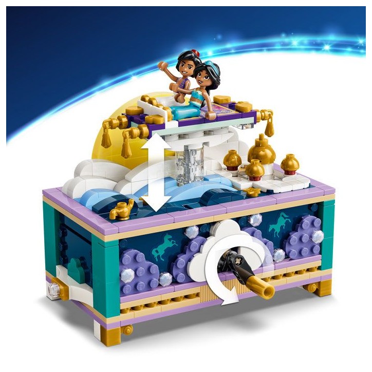 LEGO | Disney Princess 43295 La Boîte a Bijoux de Jasmine - Jeu de Construction des 6 ans LEGO | Disney Princess 43295 La Boîte a Bijoux de Jasmine - Jeu de Construction des 6 ans