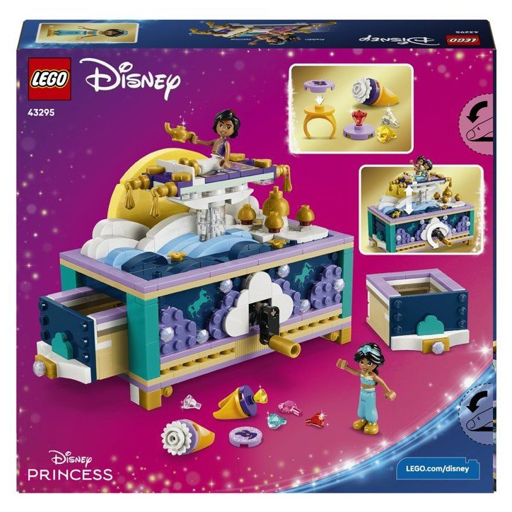 LEGO | Disney Princess 43295 La Boîte a Bijoux de Jasmine - Jeu de Construction des 6 ans LEGO | Disney Princess 43295 La Boîte a Bijoux de Jasmine - Jeu de Construction des 6 ans