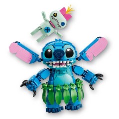 LEGO | Disney 43296 Stitch et Scrump - Jeu de Construction pour Fille