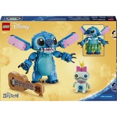 LEGO | Disney 43296 Stitch et Scrump - Jeu de Construction pour Fille