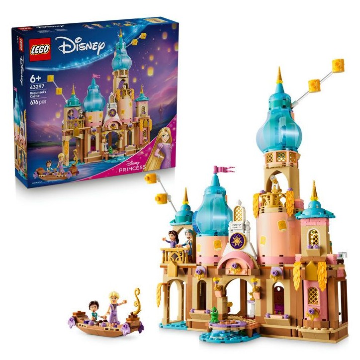 LEGO | Disney Princess 43297 Le Château de Raiponce - Jouet de Construction des 6 ans LEGO | Disney Princess 43297 Le Château de Raiponce - Jouet de Construction des 6 ans