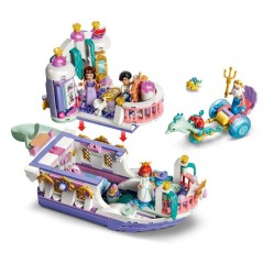 LEGO | Disney Princess 43299 Le Bateau du Mariage Royal d'Ariel - Joue