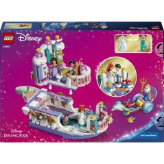 LEGO | Disney Princess 43299 Le Bateau du Mariage Royal d'Ariel - Joue