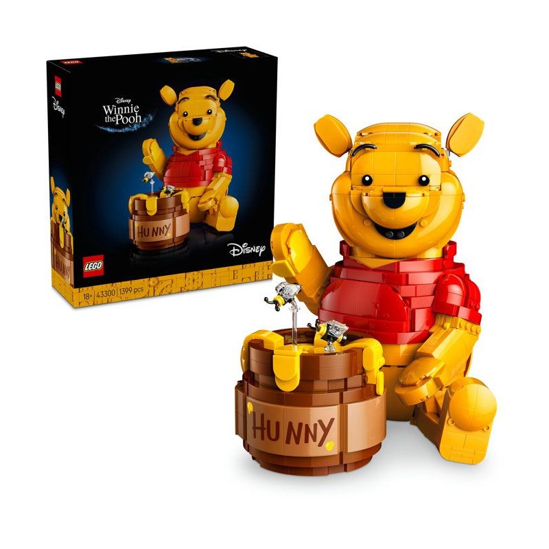 LEGO | Disney 43300 Winnie l'Ourson - Set de Construction - Décoratio
