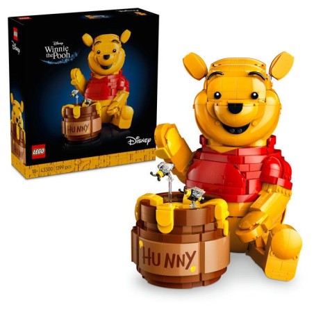 LEGO | Disney 43300 Winnie l'Ourson - Set de Construction - Décoratio