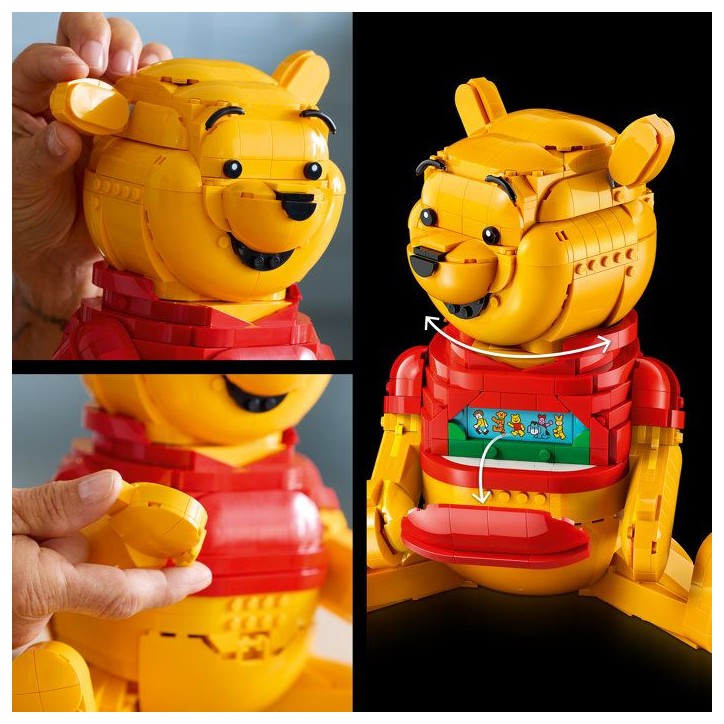LEGO | Disney 43300 Winnie l'Ourson - Set de Construction - Décoration & Cadeau Adulte LEGO | Disney 43300 Winnie l'Ourson - Set de Construction - Décoration & Cadeau Adulte