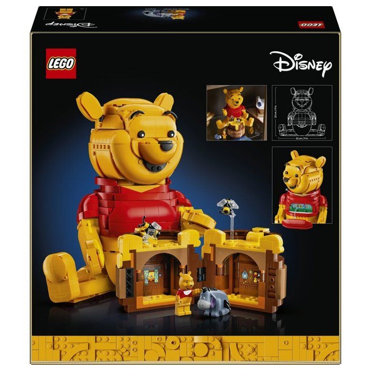 LEGO | Disney 43300 Winnie l'Ourson - Set de Construction - Décoration & Cadeau Adulte LEGO | Disney 43300 Winnie l'Ourson - Set de Construction - Décoration & Cadeau Adulte