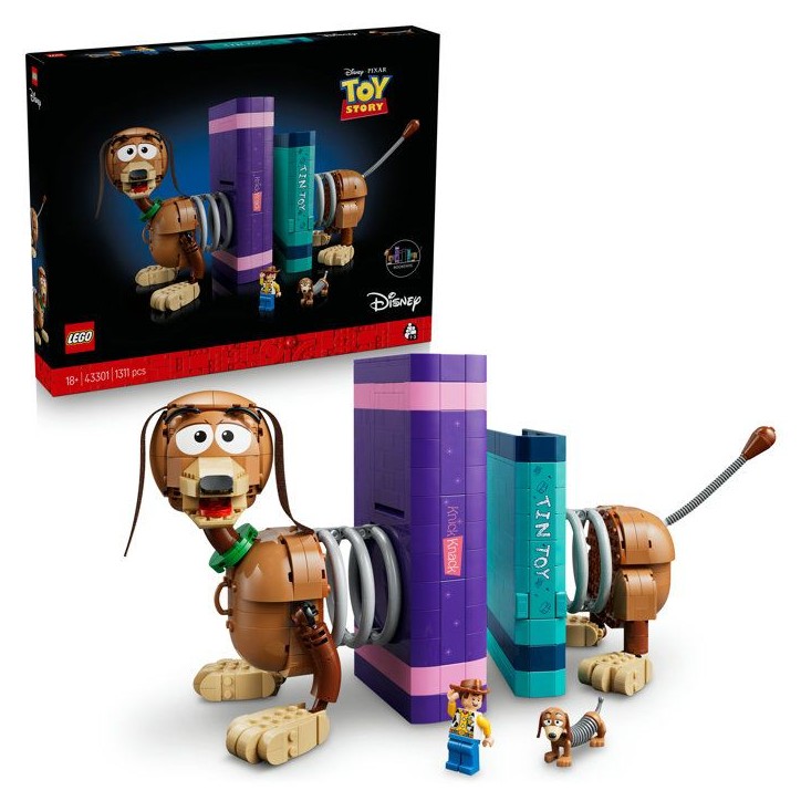 LEGO | Disney et Pixar 43301 Serre-Livres Zigzag de Toy Story - Set pour Adulte - Déco LEGO | Disney et Pixar 43301 Serre-Livres Zigzag de Toy Story - Set pour Adulte - Déco