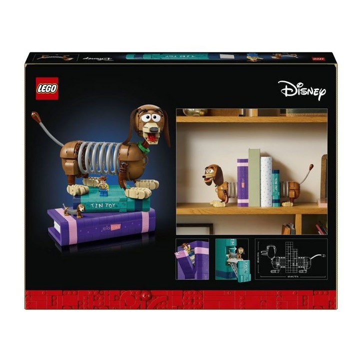 LEGO | Disney et Pixar 43301 Serre-Livres Zigzag de Toy Story - Set pour Adulte - Déco LEGO | Disney et Pixar 43301 Serre-Livres Zigzag de Toy Story - Set pour Adulte - Déco