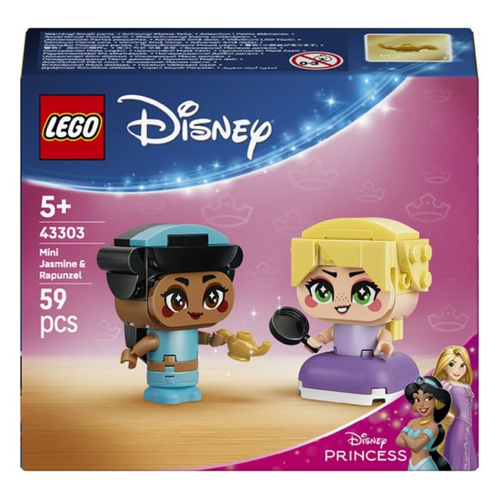 LEGO | Disney Princess 43303 Jasmine et Raiponce Miniatures - Jeu de Rôle - Cadeau 5 ans LEGO | Disney Princess 43303 Jasmine et Raiponce Miniatures - Jeu de Rôle - Cadeau 5 ans